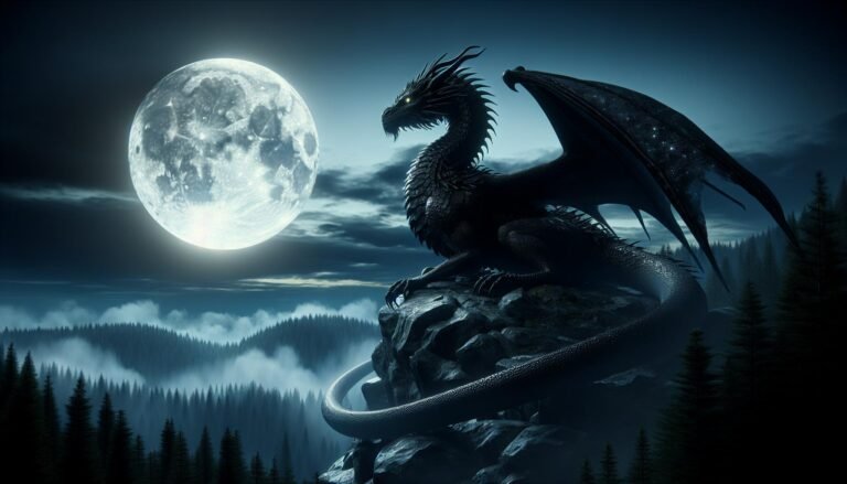 350 Black Dragon Names: Unleash Power and Mystery