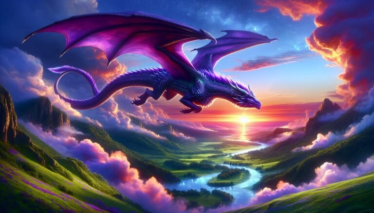 290 Magical Purple Dragon Names: Inspire Your Fantasy World