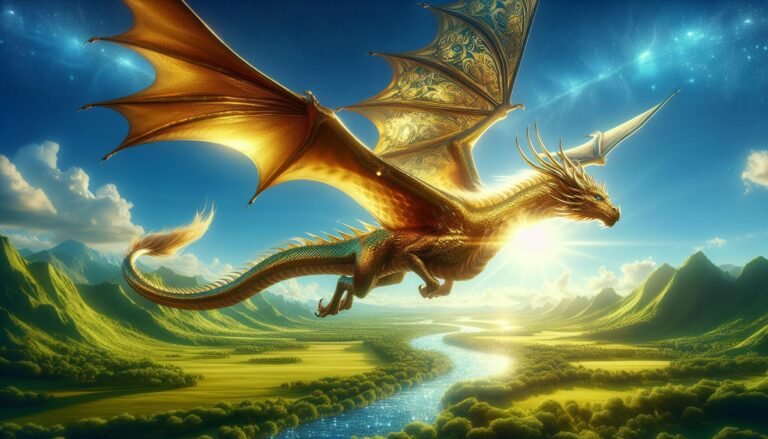 285 Majestic Gold Dragon Names: Female, Male, DnD