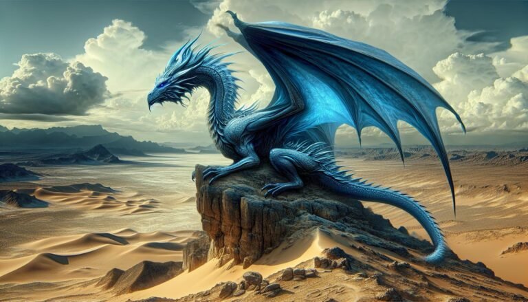 300 Creative Blue Dragon Names for Fantasy Lovers