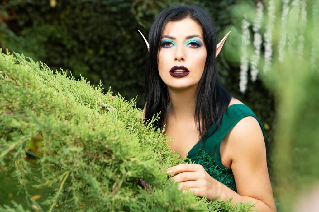 woman, elf, cosplay