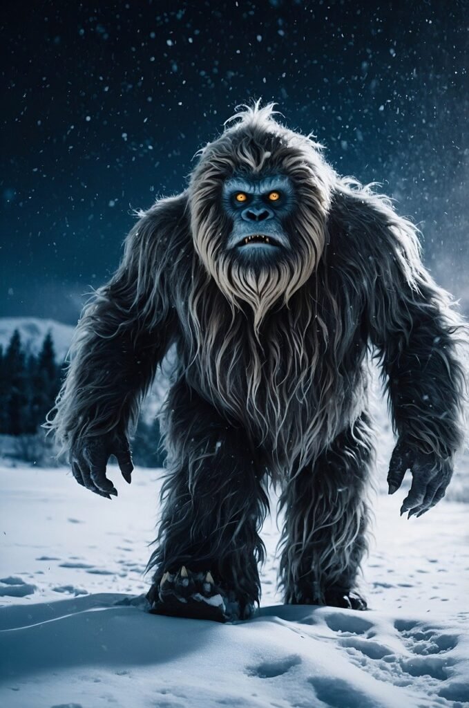 yeti, bigfoot, creature